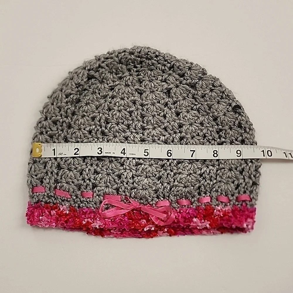 Crochet Knit Beanie Unisex Gary Handmade Hat